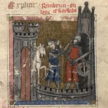 Image from the Auchinleck Manuscript