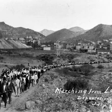 Bisbee deportation of IWWs, July 12, 1917.