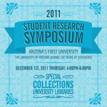 2011 Student Research Symposium poster