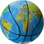 Basketball globe