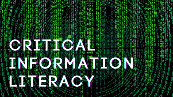 Critical Info Literacy workshop image