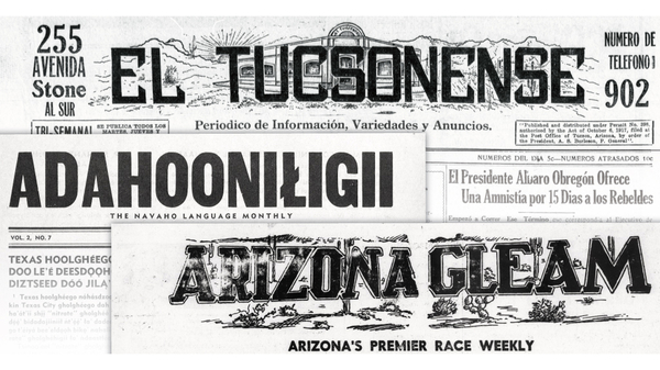 Historical newspapers of Arizona's diverse communities