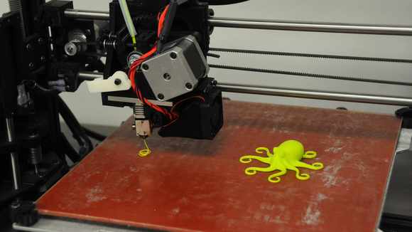3D printer with octopus 