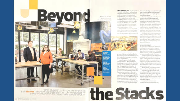 "Beyond the Stacks" article in EdTech magazine