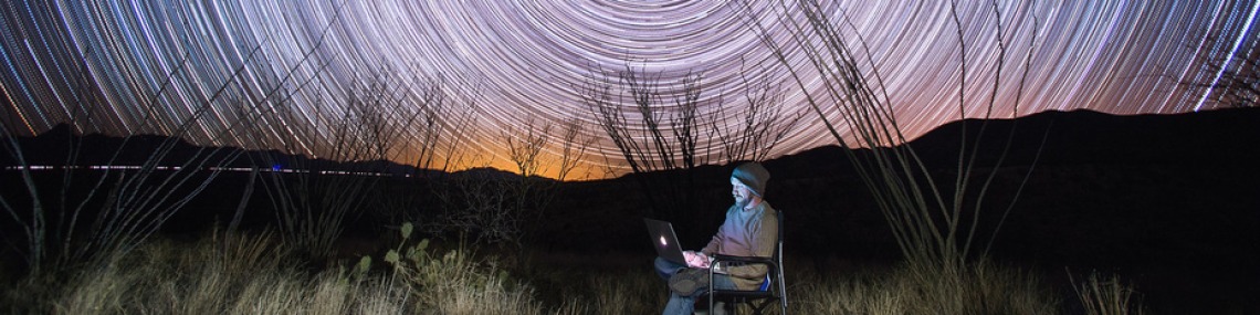 U of A researcher working in the field