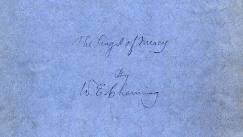 The Angel of Mercy Holograph Cover Page, circa 1817-1901