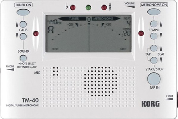 Korg TM40 combination metronome and tuner