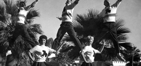 University of Arizona Cheerleaders, circa 1955